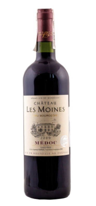 Вино Chateau Les Moines сухе червоне 14% 0.75 л 